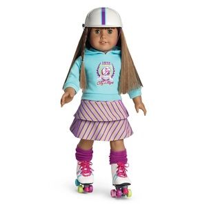 American Girl Doll Roller Skating Outfit